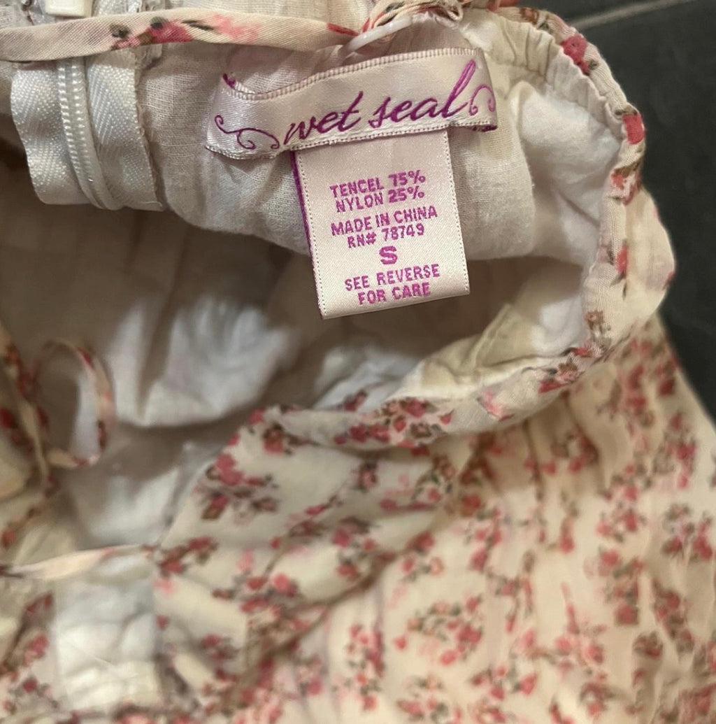 Wet Seal Floral Mini Dress