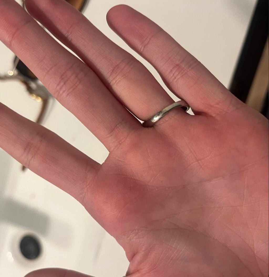 Diamond Shaped Gold/Silver Ring